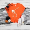 Dabbing Skeleton Funny Halloween T-Shirt