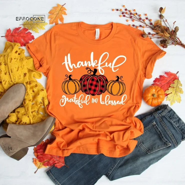 Thankful Grateful Blessed T-Shirt