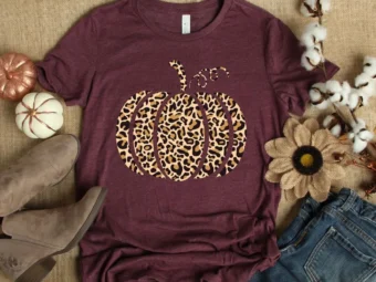 Leopard Pumpkin, Cheetah Pumpkin T-Shirt