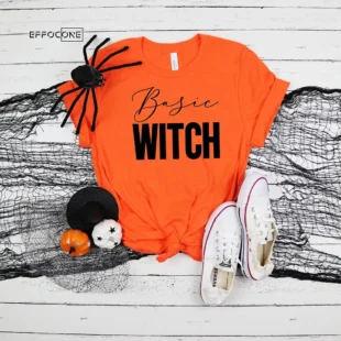 Basic Witch Halloween Party T-shirt