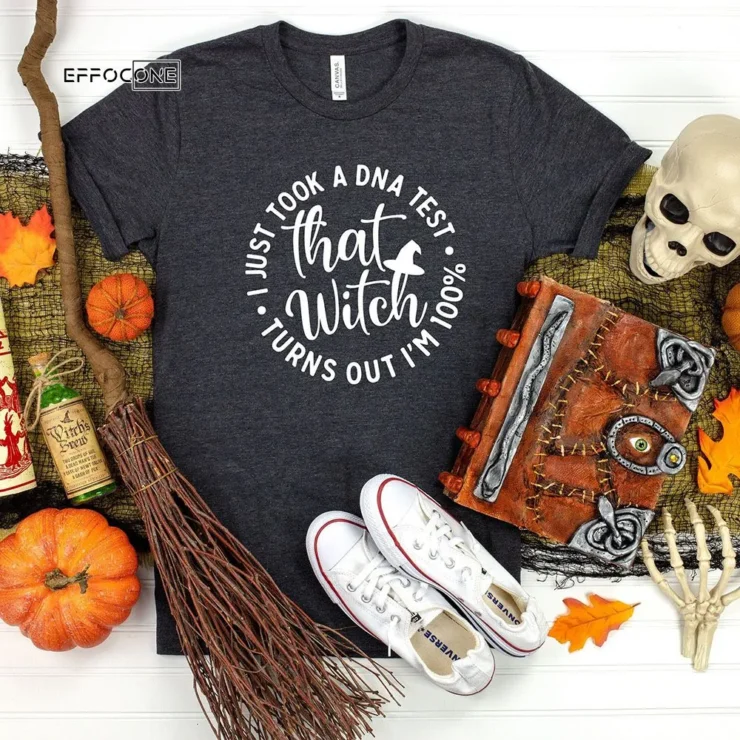 I Just Took A Dna Test Halloween T-Shirt