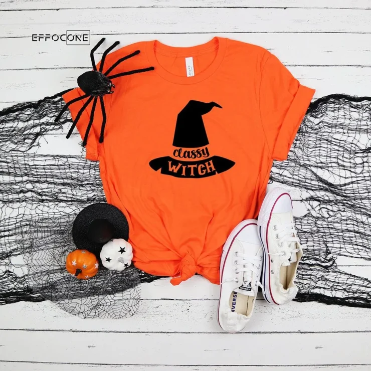 Classy Witches Halloween T-Shirt