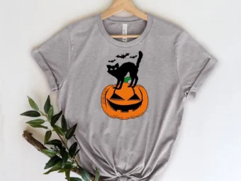 Halloween Cat T-Shirt