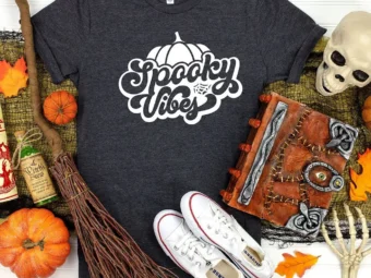 Spooky Vibes Halloween T-Shirt