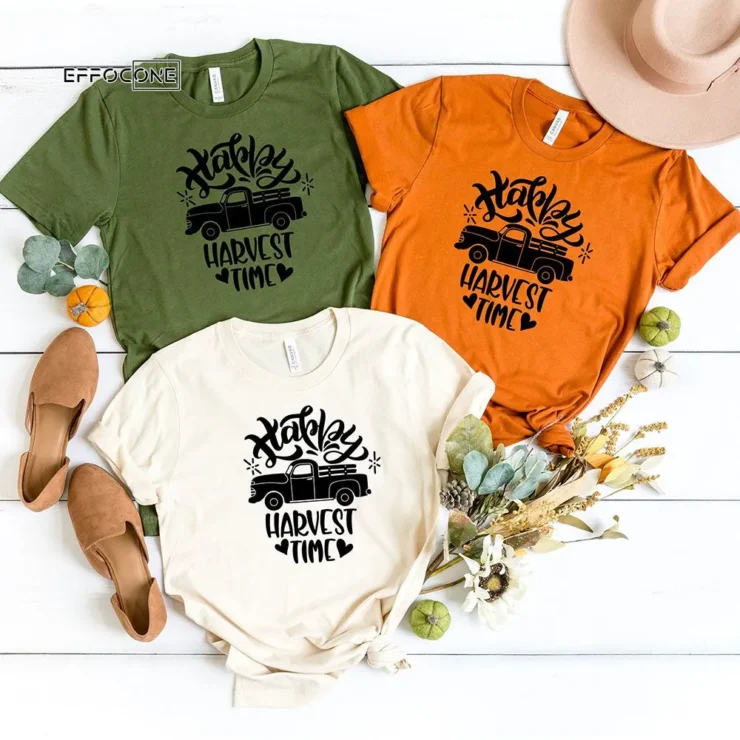 Happy Harvest Time Thankgiving T-Shirt