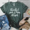 Thankful And Blessed Thanksgiving T-shirt