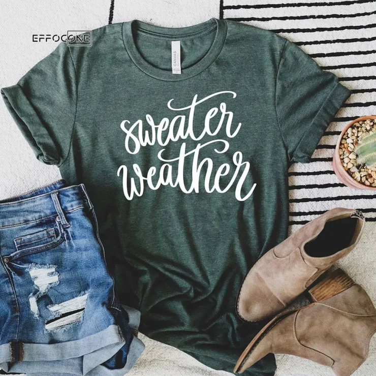 Sweater Weather Thanksgiving T-Shirt