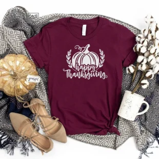 Happy Thanksgiving Pumpkin T-Shirt