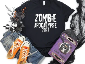 Zombie Apocalypse 2021 Halloween T-shirt