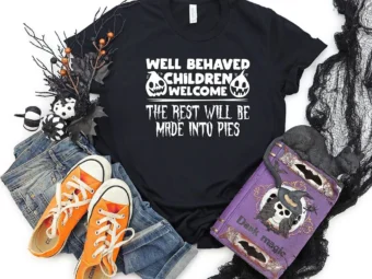 Well Behaved Children WelcomeHalloween T-shirt