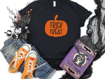 Trick Or Treat Halloween Funny T-Shirt