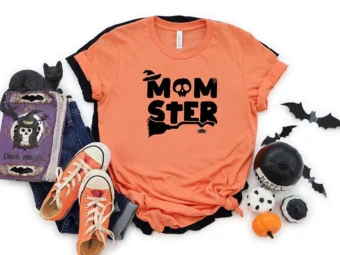 Halloween Momster Funny T-Shirt