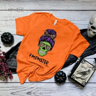 Momster Mom Halloween Spooky T-shirt