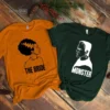 Monster & Bride Halloween Frankenstein T-Shirt