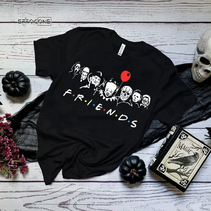 Friends Halloween Horror T-Shirt