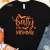 Batty For Mommy Halloween T-Shirt