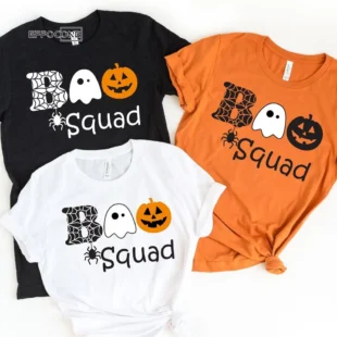 Boo Squad Family Matching T-Shirt