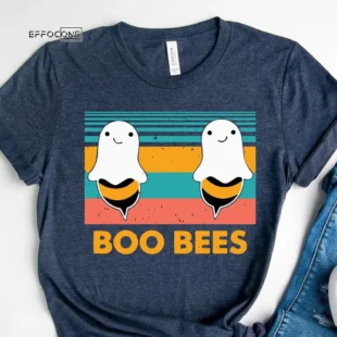 Boo Bees Funny Halloween T-Shirt