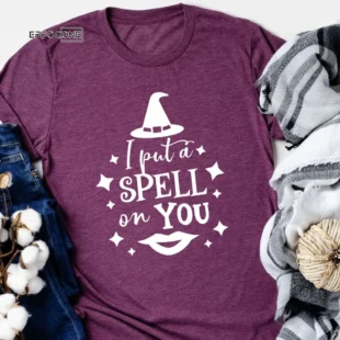 I Put Spell On You Halloween T-shirt