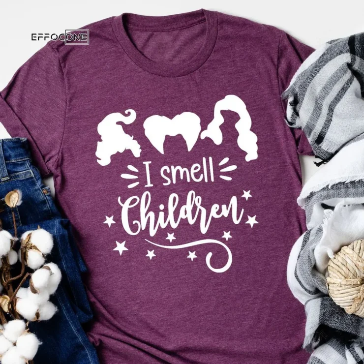 I Smell Children Sanderson Sisters Halloween T-Shirt