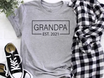 Grandpa Est. 2021 T-Shirt