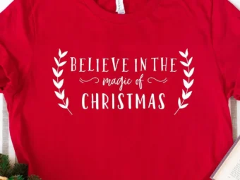 Believe In The Magic Of Christmas T-shirt