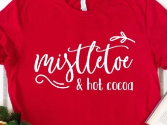 Mistletoe And Hot Cocoa Christmas Season T-Shirt