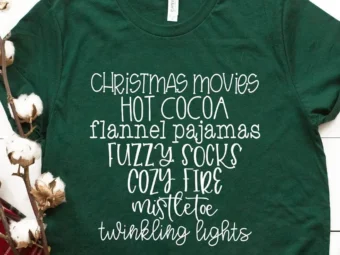 Christmas Movies Flannels Hot Cocoa T-Shirt