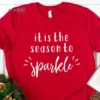 It Is The Season To Sparkle Christmas T-Shirt