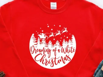 Dreaming Of A White Christmas T-Shirt
