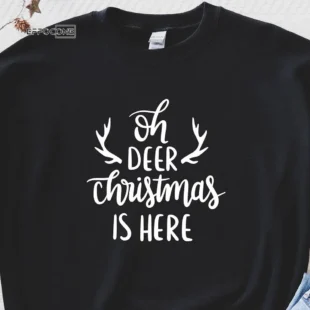 Oh Deer Christmas Is Here T-Shirt