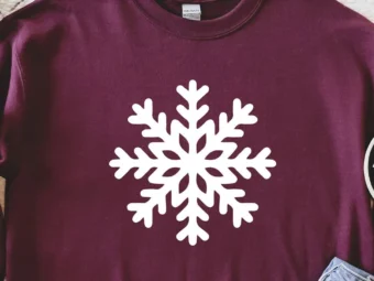 Snowflake Christmas T-shirt