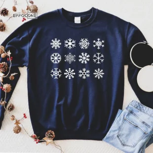 Snowflake Winter Christmas T-shirt