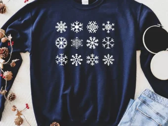 Snowflake Winter Christmas T-shirt