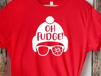 Oh Fudge Funny Christmas T-Shirt