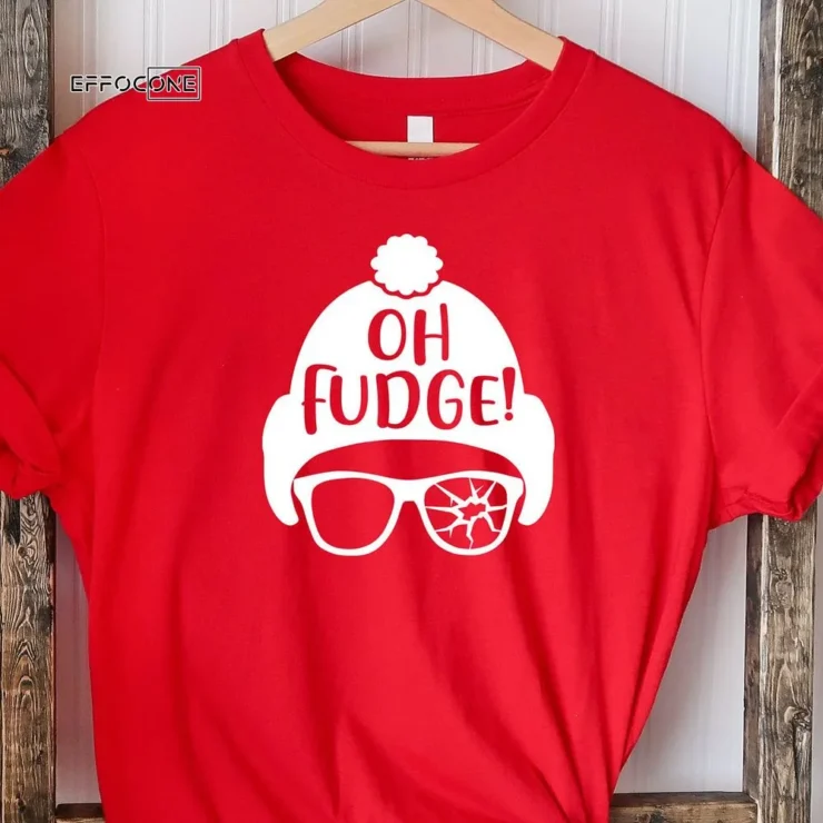 Oh Fudge Funny Christmas T-Shirt