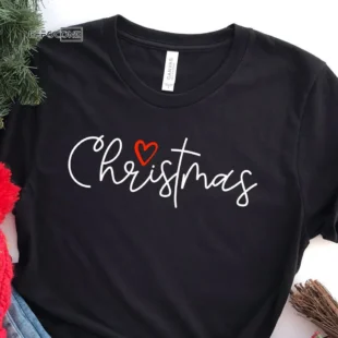 Christmas Cross Holiday T-Shirt