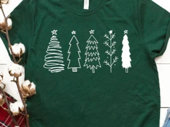 Christmas Tree Holiday T-shirt