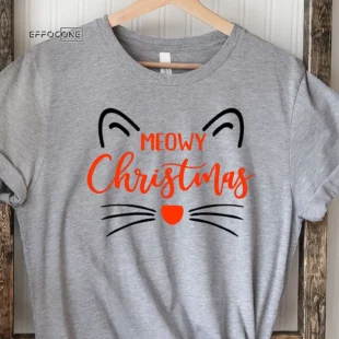 Meowy Christmas T-Shirt