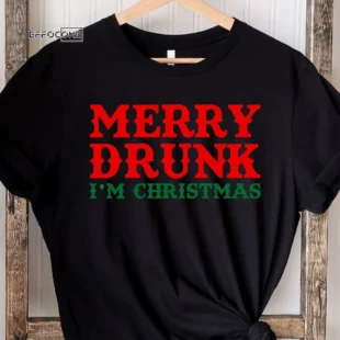 Merry Drunk I'm Christmas T-Shirt