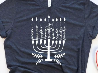 Happy Hanukah Jewish T-Shirt