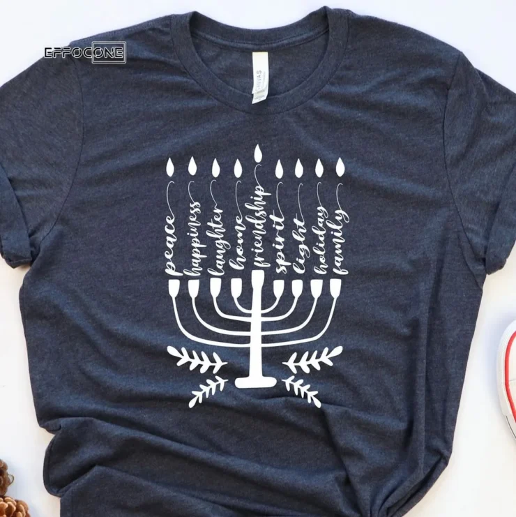 Happy Hanukah Jewish T-Shirt