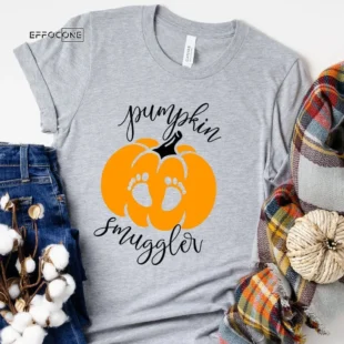 Pumpkin Smuggler Pregnancy Announcement T-Shirt