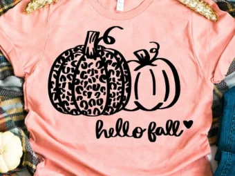 Hello Fall Pumpkin T-shirt