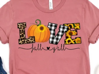 Love Fall Y'all T-Shirt
