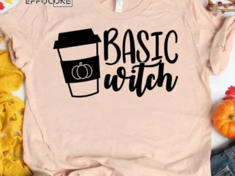 Basic Witch Happy Halloween T-Shirt