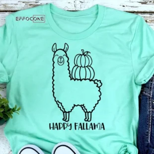 Happy Fallama Fall T-Shirt