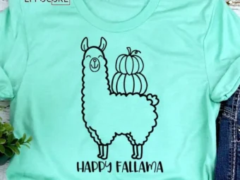 Happy Fallama Fall T-Shirt