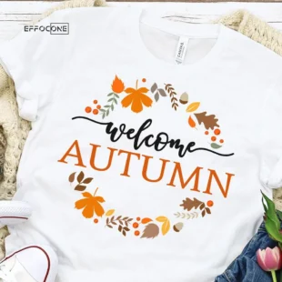 Welcome Autumn Thanksgiving T-shirt