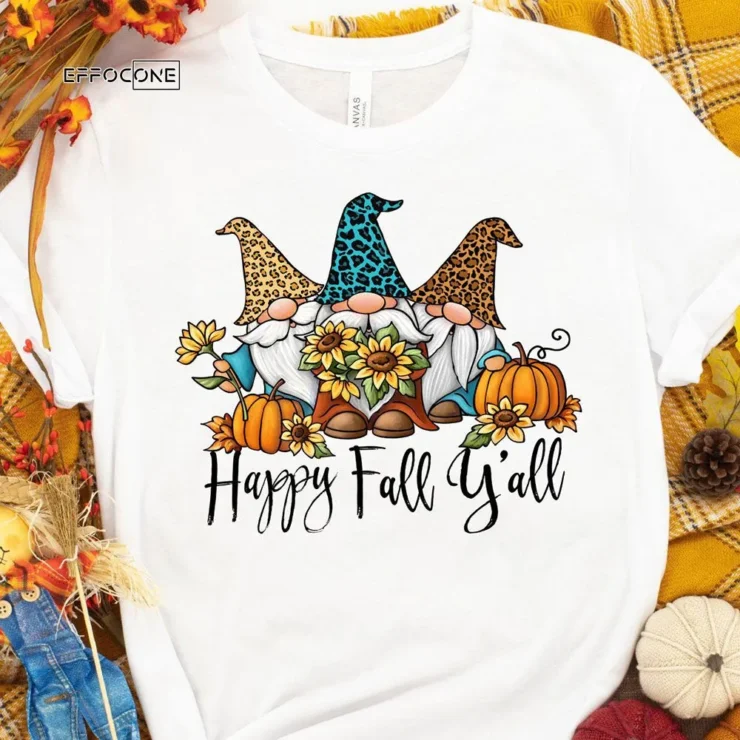 Happy Fall Yall Gnome T-Shirt